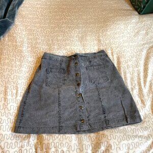 Button Up Skirt